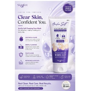 Acnfin Soft Acne Prone Skin Foaming Face Wash