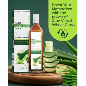 Aloe + Wheat Grass Juice