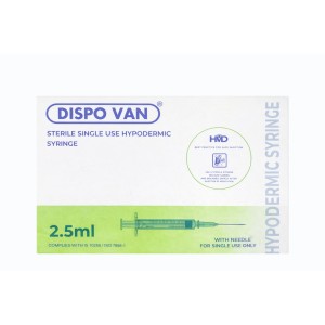 DISPOVAN-2.5 ml-WITH NEEDLE DISPOVAN-2.5 ml-WITH NEEDLE