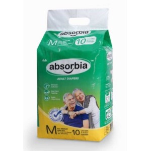 Absorbia Adult Diapers (Tape Type) Absorbia Adult Diapers (Tape Type)
