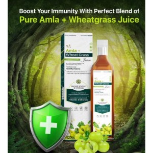 Amla + Wheatgrass Juice